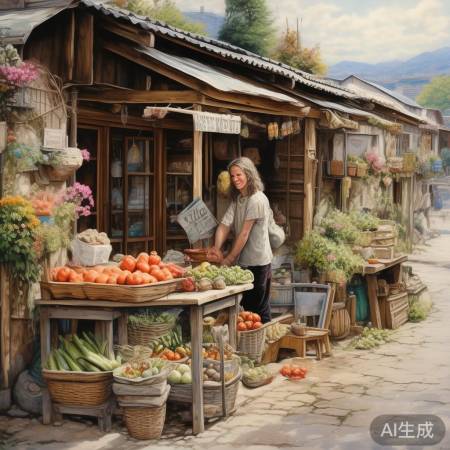 女硕士隐居小镇开店