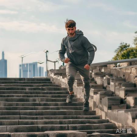 接地气，舞者坚持练习