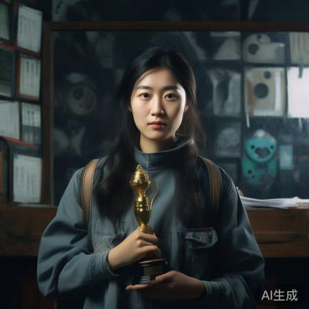 赵婷获奖,梦想坚定