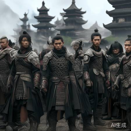 神秘古代，英勇少年抗邪恶