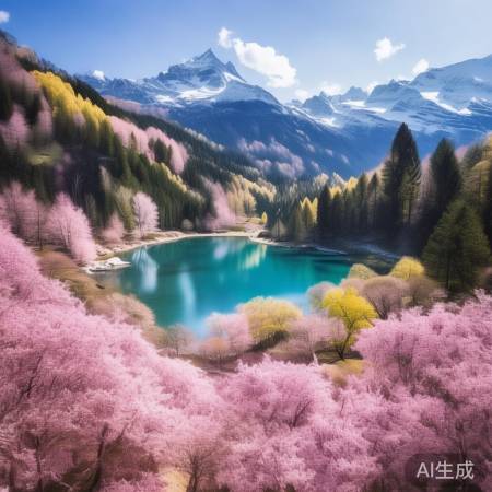 全球春日童话美景