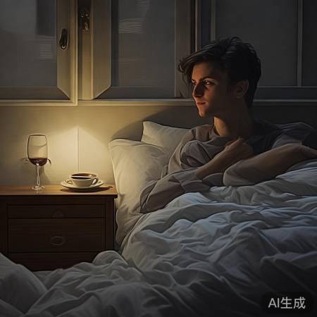 勿饮咖啡酒,助眠。