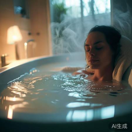 热水澡放松38-42℃
