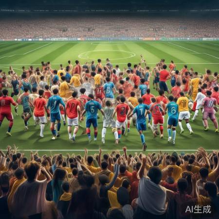 多队齐心，共筑足球梦