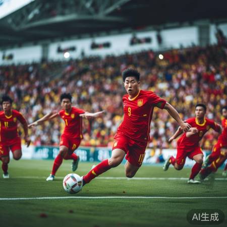 U23国足勇猛拼搏