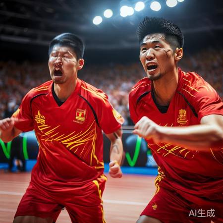 乒乓球传奇陈周组合