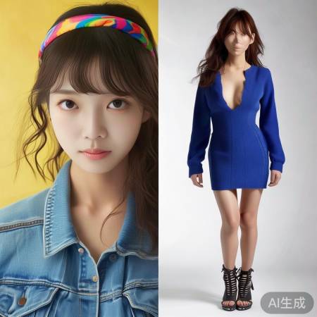 王玉雯时尚大片，风格多变