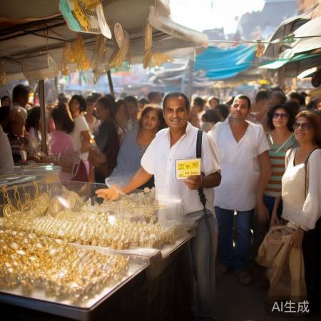 珠宝商降价吸引顾客