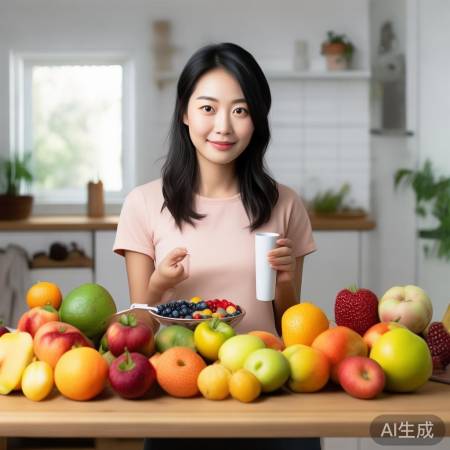 区分糖分，适量食用水果