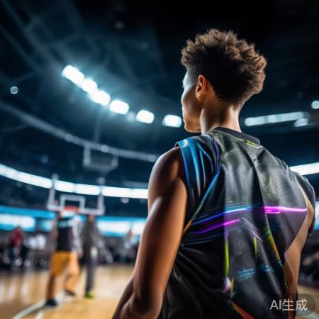 “篮球新星杨瀚森亮相NBA全明