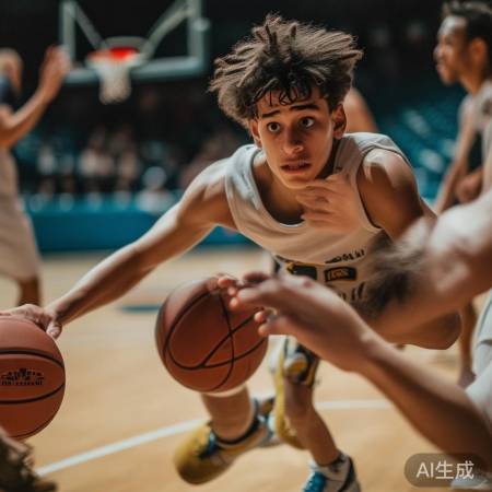 杨瀚森失误中成长