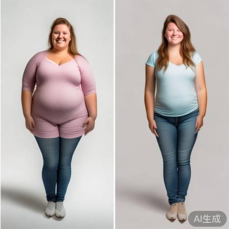 杨紫瘦身前后大变样