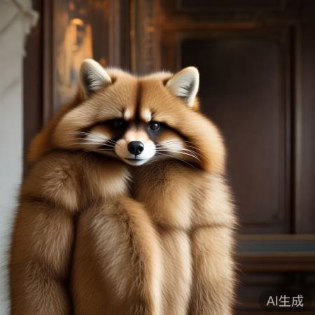 支持环保,选择真浣熊绒