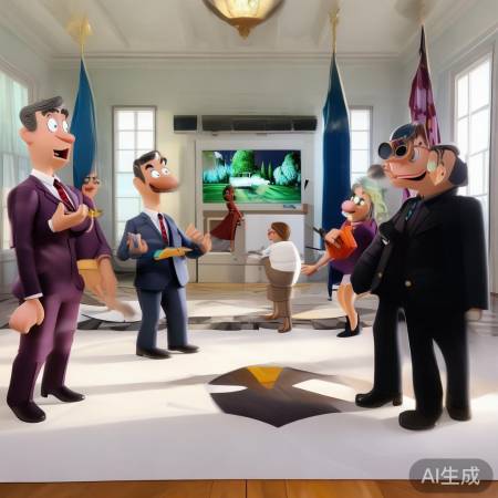 动画揭秘白宫神秘图