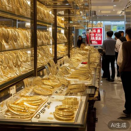 金饰价格上涨,国富民强