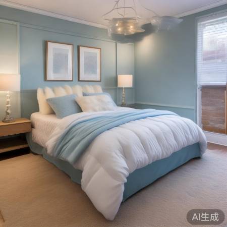 色彩和谐,冷暖适中