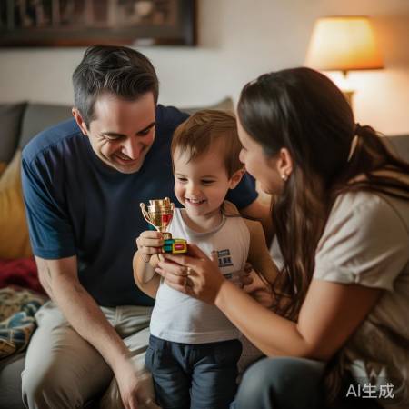 父母无声传递爱