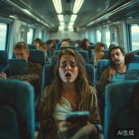 高铁车厢哭声骤起