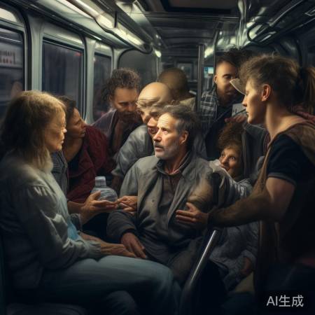 车厢里温暖的人性