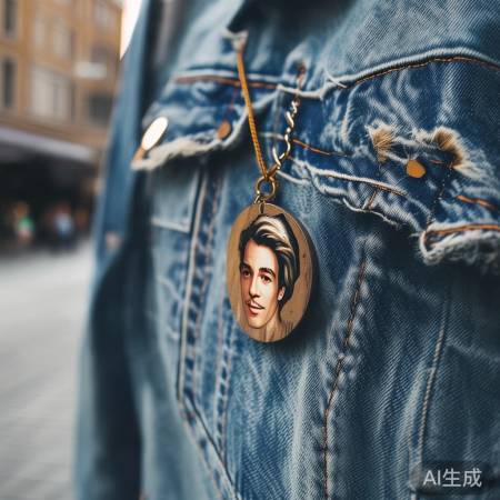 沈佳润照片变牛仔裤挂饰