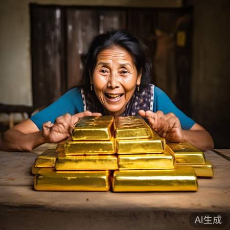 金条涨价，阿姨赚翻