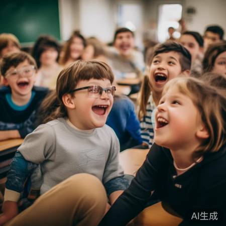 初中生搞笑互动,欢乐调节生活