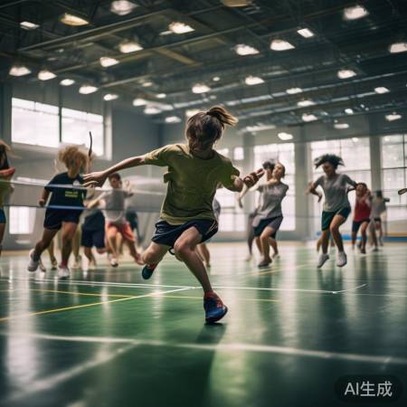 羽毛球锻炼心肺健康