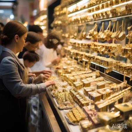 金饰降价,消费者受益