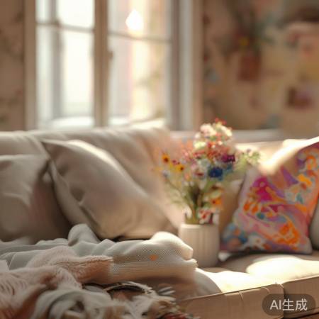 暖色调营造温馨氛围