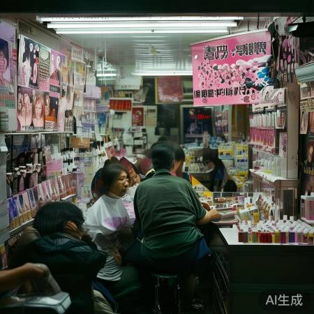 美甲店竞争激烈，手段多样