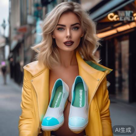 杨幂新鞋款,DW大胆尝试