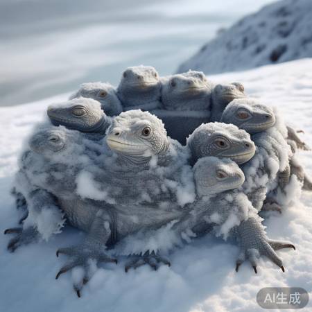 冻僵鬣蜥变保暖神器