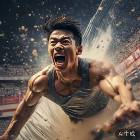 专业选手跳台惊险翻车