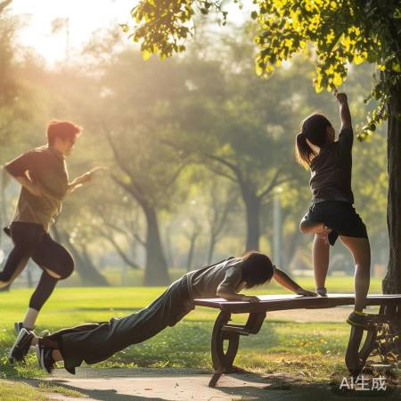 “碎片时间运动，健康生活”