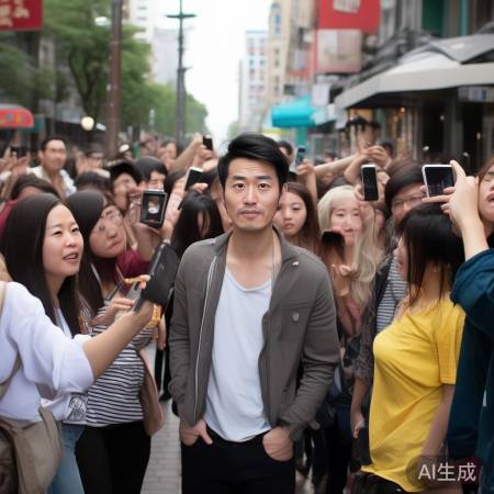 丁禹兮亮相引围观