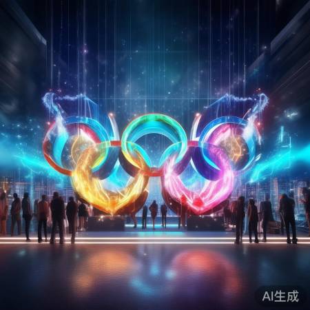 奥运五环亮相引热议