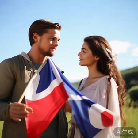 国旗交接，情感传递