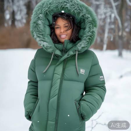 冬日保暖时尚羽绒服