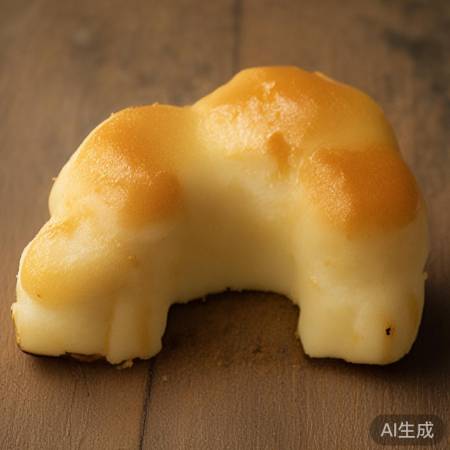 色泽金黄，口感软糯的小马糕