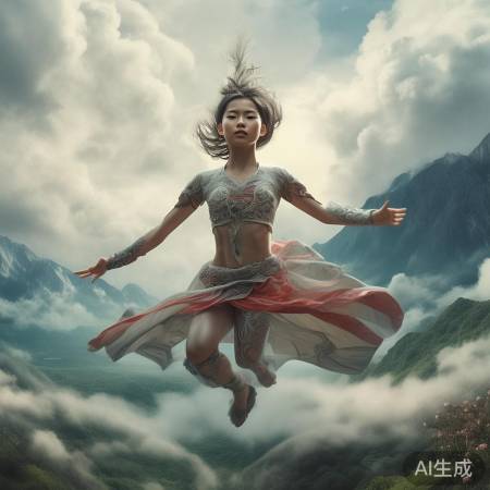 谷爱凌展现东方魅力，文化交融世