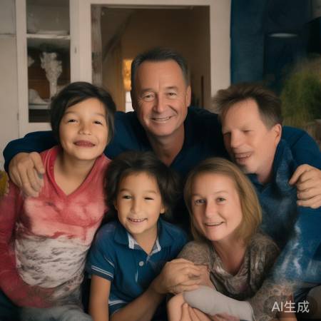 马龙家庭温馨照