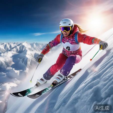 谷爱凌笑对挑战，神级表现