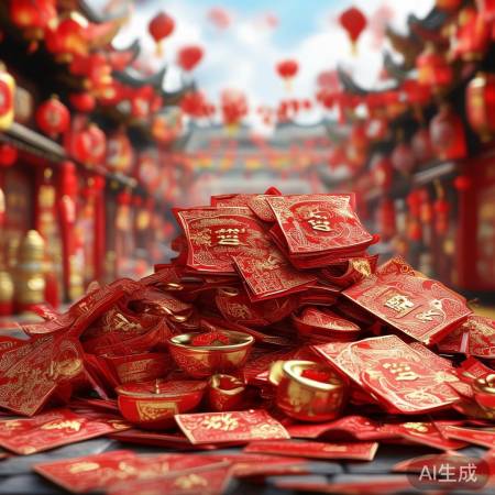 “元宝红包，传统新玩味”