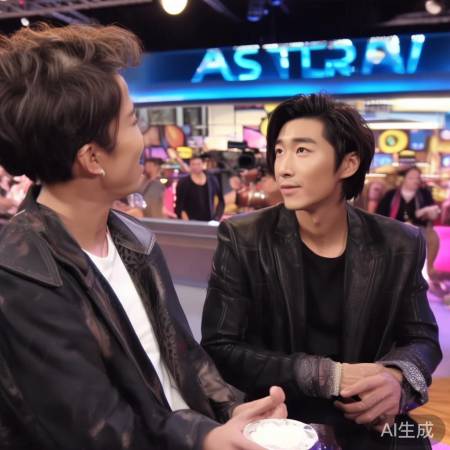 乔杉谢霆锋互动，神秘故事揭晓