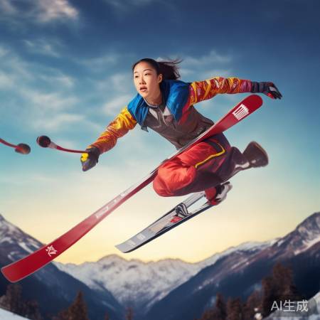 谷爱凌：跳水滑雪双栖天才