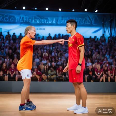 荷兰选手炮轰中国选手引发争议