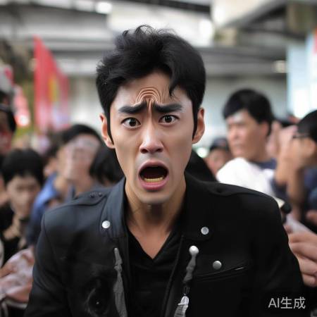 郑嘉颖活动现场情绪失控