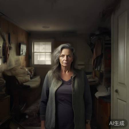 女星投资失利，住进出租屋