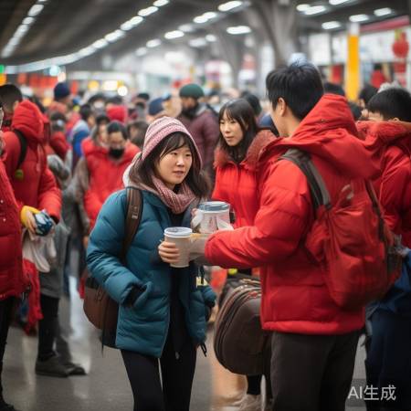 春运路上的小惊喜