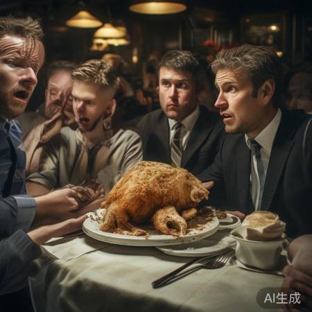 烤全羊现粪便，餐桌尴尬事